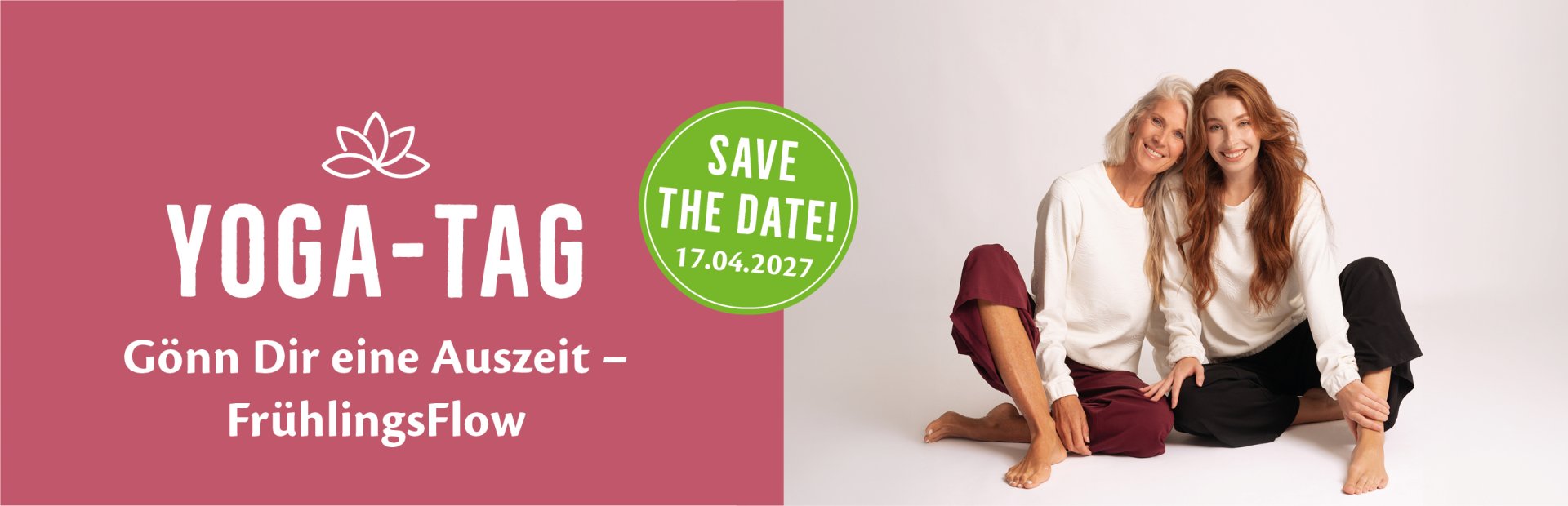 yoga tag frühlingsflow