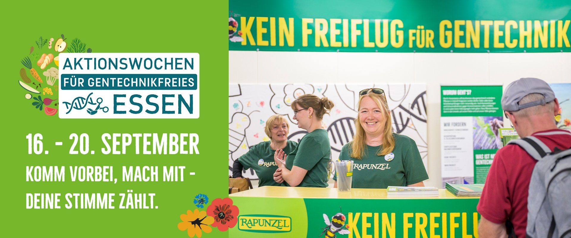 Aktionswochen gentechnikfreies Essen