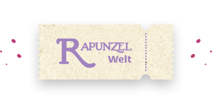 Ticket zur Rapunzel-Welt